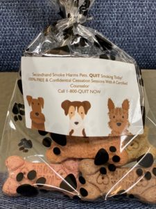 Dog Treat Label Bag